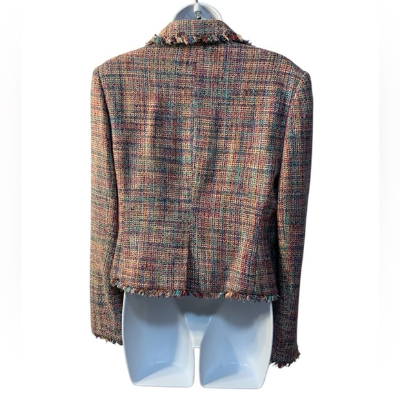 ECI NewYork Women’s Multi Tweed Blazer - Picture 3 of 9